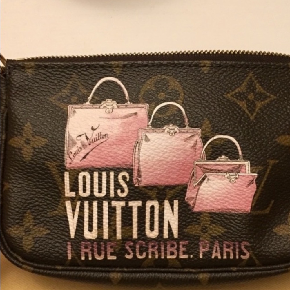 Louis Vuitton Affiche 1 Rue Scribe Mini Pochette